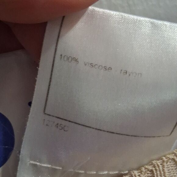 Authentic CHANEL Cream Open Front Cardigan Size 38 - Picture 10 of 10